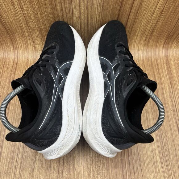 Asics GT-2000 12 Womens Running Shoes Size 8.5 Black PureGEL Stability Sneakers - Picture 4 of 8